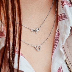 Disney Mickey Mouse Magic Necklace Silver Keep Collective